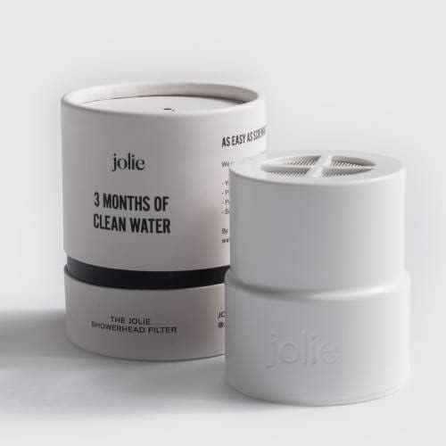 Jolie Replacement Filter for Showerhead - High Pressure Shower Filter, Clinically Tested for Healthier Hair & Skin - Image 4