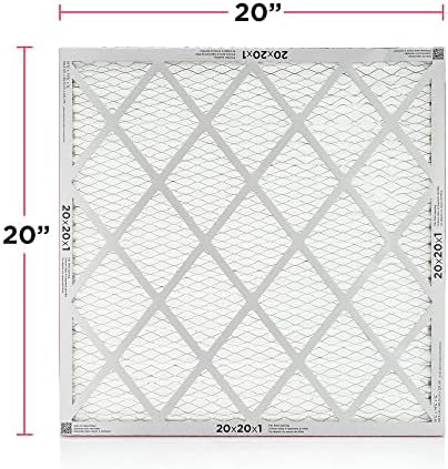 Frigidaire PureAir® 20x20x1 MERV 8 Allergen Electrostatic Pleated Air Conditioner HVAC AC Furnace Filters - 6 Pack (exact dimensions 19.81 X 19.81 X 0.81) - Image 2
