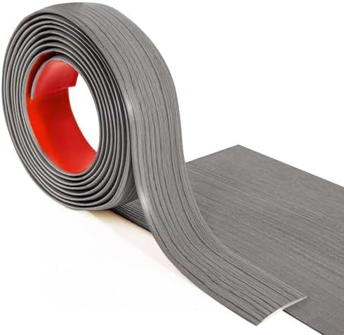 Art3d Self Adhesive Vinyl Strip for Joining Floor Gaps, Carpet Thresholds - 10 FT, 1.57in, Gray - Image 2