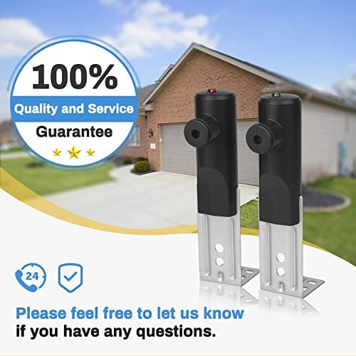 Garage Door Sensors for Genie/Overhead, Garage Door Sensor GSTB-R STB-BL Compatible with Genie/Overhead Garage Door Opener Made After 1993, Item Includes Two Sensors (Receiving&Sending) - Image 7
