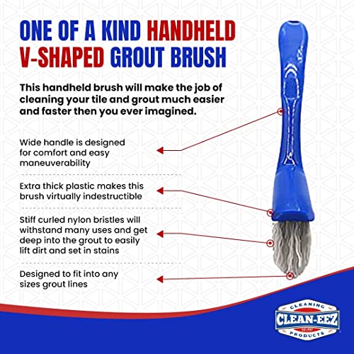 Clean-eez - Grout-eez Super Heavy-Duty Grout Cleaner Easy and Effective. Destroys Dirt and Grime with Ease. Safe for Colored Grout. Single Bottle and Handheld Options Available. 32 Ounce - Image 6