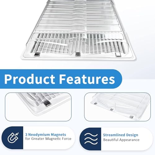Air Vent Extender for Under Furniture, Floor Vent Deflector for Floor Register Up to 12" Wide, Extends from 17"-33" (1PCS) - Image 6