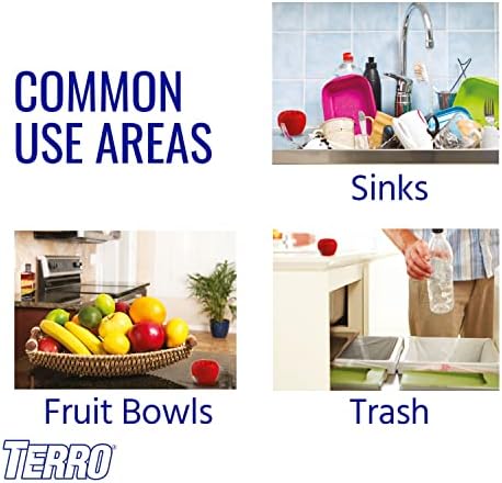 Terro Fruit Fly Traps for Indoors (6 Pack) + 270 Days of Lure Supply - Image 5