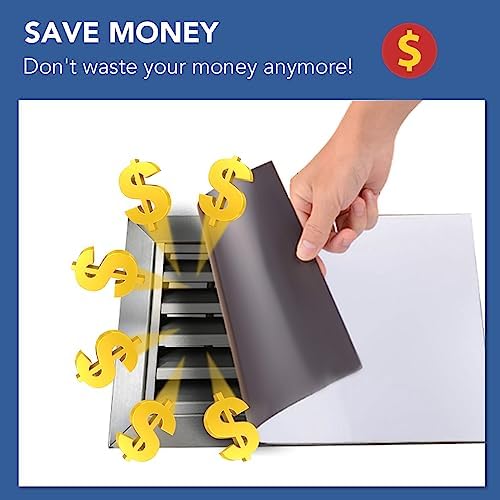 DIYMAG 4Pack Strong Magnetic Vent Covers, Vent Covers for Home Floor Standard Air Registers, 8 inch X 15.5 inch Air Vent Covers for Floor Wall and Ceiling Registers, Home and RV, HVAC - Image 5