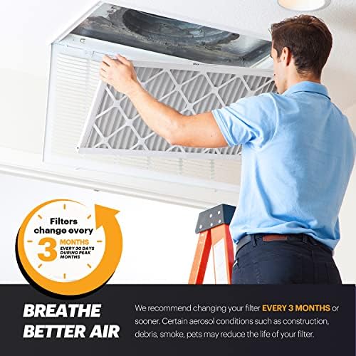 BNX TruFilter 18x20x1 Air Filter MERV 11 (6-Pack) - MADE IN USA - Allergen Defense Electrostatic Pleated Air Conditioner HVAC AC Furnace Filters for Allergies, Dust, Pet, Smoke, Allergy MPR 1200 FPR 7 - Image 6