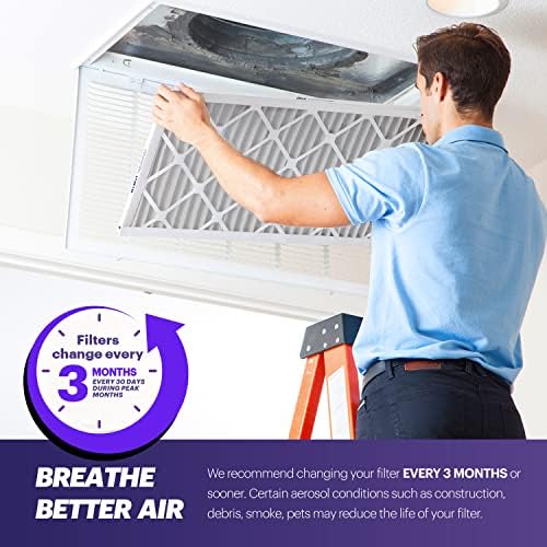 BNX TruFilter 20x23x1 Air Filter MERV 8 (6-Pack) - MADE IN USA – Dust & Pet Defense Electrostatic Pleated Air Conditioner HVAC AC Furnace Filters for Dust, Pet, Mold, Pollen MPR 600 – 700 & FPR 5 - Image 6