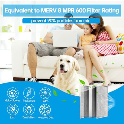 UBeesize 16x20x1 Reusable Electrostatic Air Filter HVAC AC Furnace Filter,MERV 8,Washable, Lasts a Lifetime,Permanent Air Filter,Breathe Fresher,Home And Office(Actual Size:15.5x19.75x0.82 Inch) - Image 6