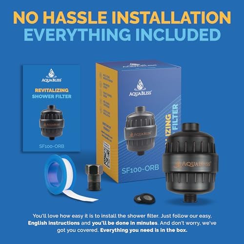 AquaBliss High Output Revitalizing Shower Filter - Reduces Dry Itchy Skin, Dandruff, Eczema, and Dramatically Improves The Condition of Your Skin, Hair and Nails - Oil Rubbed Bronze (SF100-ORB) - Image 6