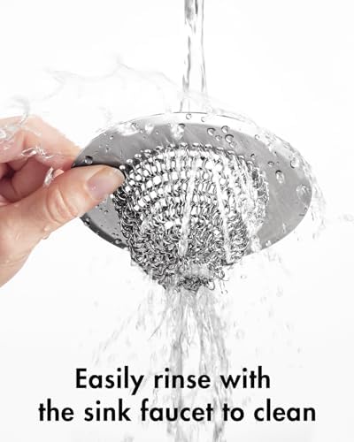 Sink Drain Strainer, Reversible Easy Clean Mesh Sink Strainer with 304 Stainless Steel, Wokdada Revolutionary Anti-Rust Large Kitchen Sink Strainer Food Catcher for Garbage Disposal Without Clogging - Image 7