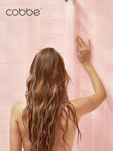 Cobbe Filtered Shower Head with Handheld, High Pressure 6 Spray Mode Showerhead with Filters, Water Softener Filters Beads for Hard Water - Remove Chlorine - Reduces Dry Itchy Skin, Chrome - Image 7