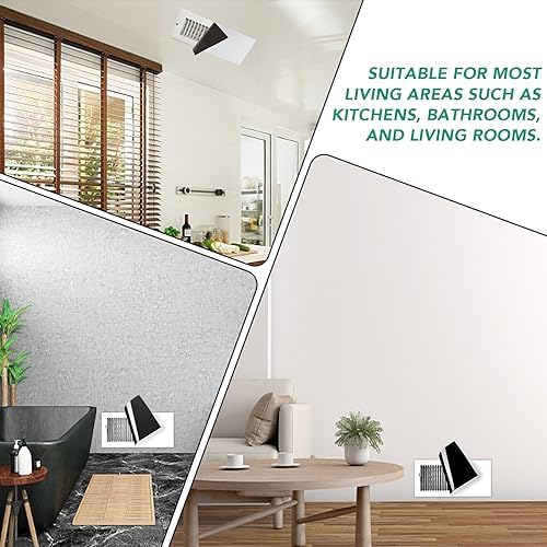6 Pack Magnetic Vent Covers, Strong Vent Covers 8x15.5inch High Strength Magnetic Vent Cover for Floor Wall and Ceiling Registers Home HVAC and AC Vents - Image 6