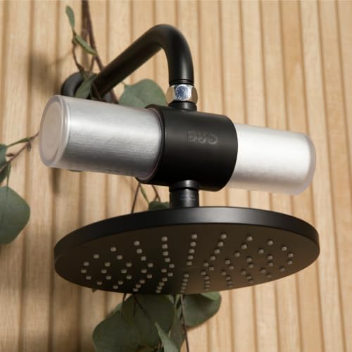 Weddell Duo Shower Filter - NSF Certified Shower Filter, High Pressure Activated Carbon Filter, Removes Chlorine, PFAS & Particulates, Clinically Tested For Healthier Skin & Hair (Black) - Image 9