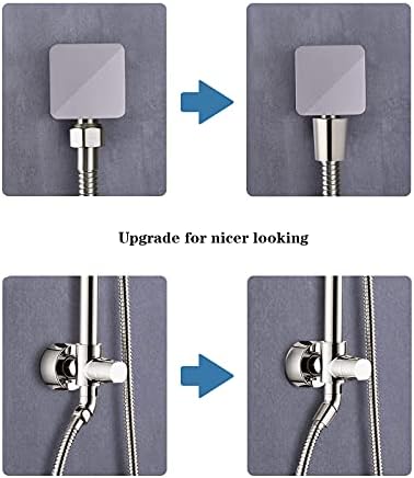 BRIGHT SHOWERS Shower Hose For Hand Held Shower Heads, 96 Inches Cord Extra Long Stainless Steel Hand Shower Hose, Ultra-Flexible Replacement Part with Brass Insert, Brushed Nickel - Image 7