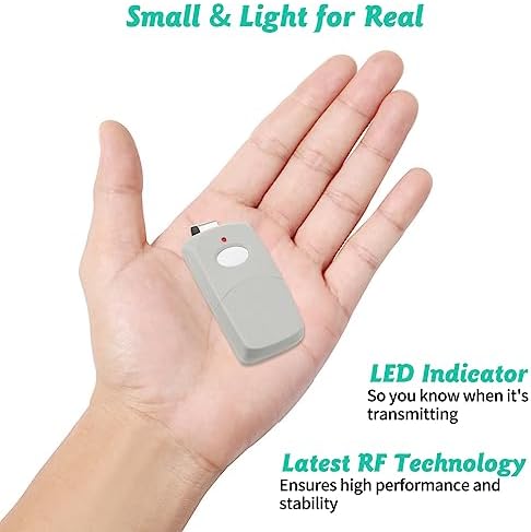 3 Replacement for Multicode Garage Gate Door Opener Remote,3089,308911,MCS308911,10 dip Switch,300MHZ - Image 6