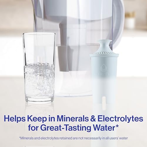 Brita Plus Water Filter, BPA-Free, High-Density Replacement Filter for Pitchers and Dispensers, Reduces 2x Contaminants*, Lasts Two Months or 40 Gallons, Includes 2 Filters - Image 3