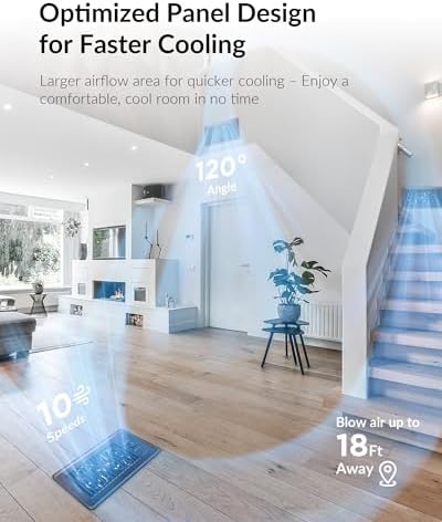 Super Quiet Register Booster Fan for 4" x 10" Register Holes, Smart Register Vent with Dual Intelligent Thermostat and WIFI App Control, Heating Cooling AC Vent Fan (ORB) - Image 6