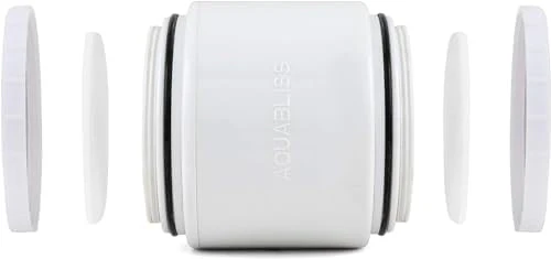 AquaBliss HD Multi Stage Shower Filter Replacement Cartridge for SF400 & SF500-48x Heavy Duty Detox Power. Kiss Itching, Breakage & Dullness Goodbye. Reduce Rust, Chlorine, Toxins. 3-Pack (SFC500) - Image 7