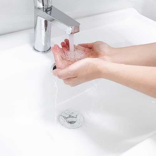 Bathroom Sink Stopper, for 1.1-1.5 Inch Bullet Core Push Type Basin Pop Up Drain Filter, Sink Drain Strainer - Image 6
