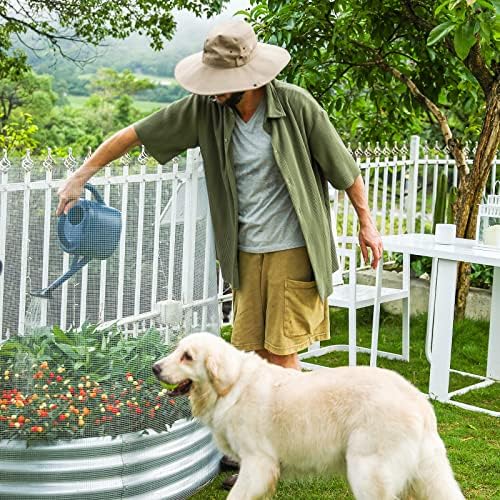 Land Guard 19 Gauge Hardware Cloth, 1/2 inch Chicken Wire Fence, Galvanized Welded Cage Wire Mesh Roll Supports Poultry Netting Cage Fence……… - Image 6