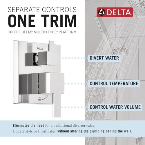 Delta 342701 Modern Shower Faucet, Chrome - Image 4