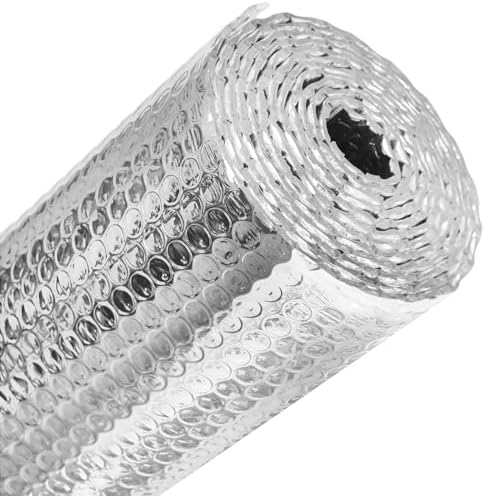 YoleShy Double Reflective Insulation 48 in X 10 FT RV Window Insulation for Summer Heat Reflective Window Film for Roof, Car, Garage Doors - Image 9