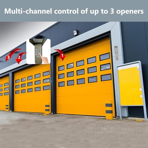 Universal Garage Door Opener Keypad for Liftmaster Chamberlain Craftsman Wayne Dalton Openers Produced since 1993, Wireless Keypad Keyless Entry, Replaces 877/878MAX 377/977/877/66LM,Safe Security+2.0 - Image 8