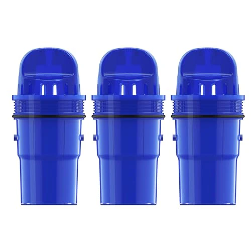 3 Packs Pitcher Water Filter Replacement for All PUR®, PUR® Plus Pitcher and Dispenser Filtration Systems, CRF950Z, PPF951K, PPF900Z, NSF Certified, AQUA CREST