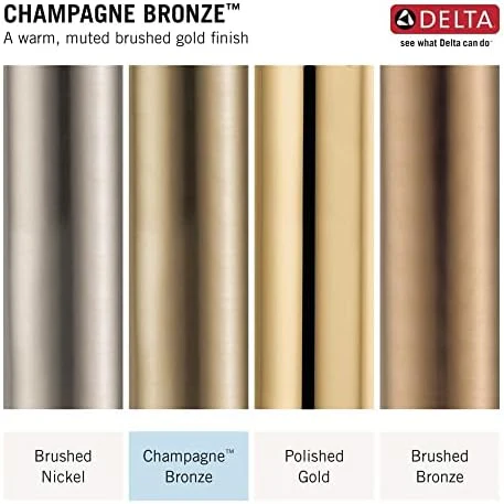 Delta Faucet Essa Pull Down Kitchen Faucet Gold with Pull Down Sprayer, Kitchen Sink Faucet for Kitchen Sink with Magnetic Docking Spray Head, Champagne Bronze 9113-CZ-DST - Image 5