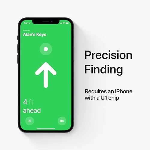 Apple AirTag. Keep Track of and find Your Keys, Wallet, Luggage, Backpack, and More. Simple one-tap Set up with iPhone or iPad - Image 5