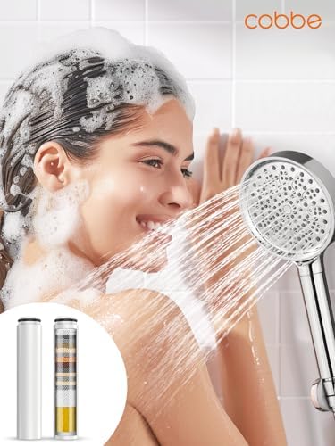 Cobbe 4 Pack Replacement Filters for Handheld Shower Head - Water Softener Filters Beads for Hard Water - Remove Chlorine - Reduces Dry Itchy Skin - Image 8