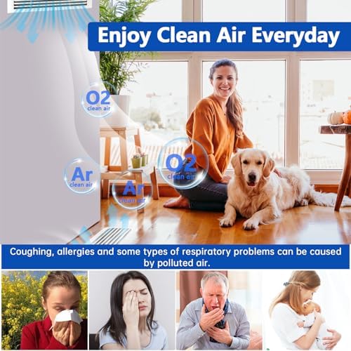 Air Vent Filters Roll,12" x90" Cut to Fit Air Filter Material(60+Filters),MERV 8 Triple Filtration Electrostatic Vent Filter for Home Floor,Ceiling,Furnace, AC & HVAC-Includes 48 Adhesive Hook Tape - Image 2