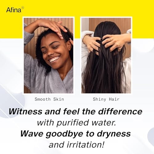 Afina Filtered Shower Head | High Pressure Shower - Reduces Dry Itchy Skin, Dandruff, Eczema, & Dramatically Improves Condition of your Skin, Hair & Nails (Nickel) - Image 7