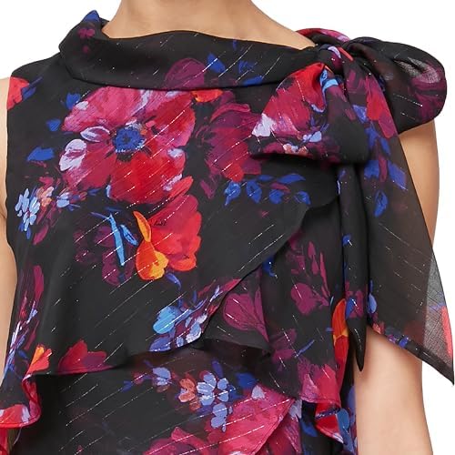 S.L. Fashions Women's Tiered Cocktail Party Dress, Wedding Guest Gown (Petite and Regular Sizes) - Image 3