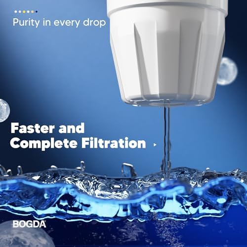 Upgraded Water Filter Replacement Fit for Zero Pitcher and Dispenser ZR-001 ZR-004 ZP-006 ZR-017, Six-Stage Filter System, Effectively Reducing Lead, Chromium, and Contaminants, 4 Packs, By BOGDA - Image 3