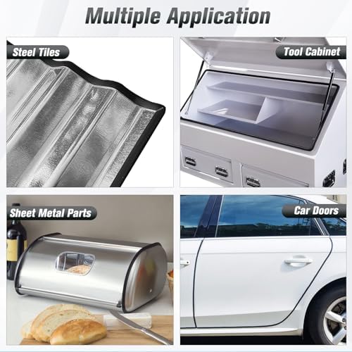Flexible Self Adhesive U Channel Edge Protector - 1/8" Rubber Trim for Glass, Mirror, Plywood, Steel Panel Sharp Edges - U Shaped Peel and Stick Trim - Black, 20Ft - Image 4
