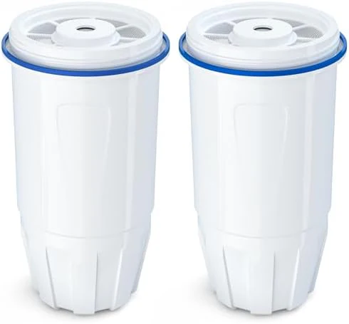 Upgraded Water Filter Replacement for Zero Pitcher and Dispenser ZR-001 ZR-004 ZP-006 ZR-017, Multi-Stage Filter System, Effectively Reducing Lead, Chromium, PFOA, and PFOS, Pack of 2, By DESENRUIS