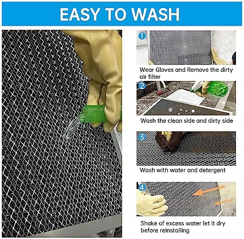 UBeesize 18x24x1 Reusable Electrostatic Air Filter HVAC AC Furnace Filter,MERV 8, Washable, Lasts a Lifetime,Permanent Air Filter,Breathe Fresher,Home And Office(Actual Size:17.44x23.46x0.82 Inch) - Image 7