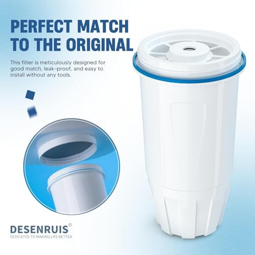Upgraded Water Filter Replacement for Zero Pitcher and Dispenser ZR-001 ZR-004 ZP-006 ZR-017, Multi-Stage Filter System, Effectively Reducing Lead, Chromium, PFOA, and PFOS, Pack of 4, By DESENRUIS - Image 6