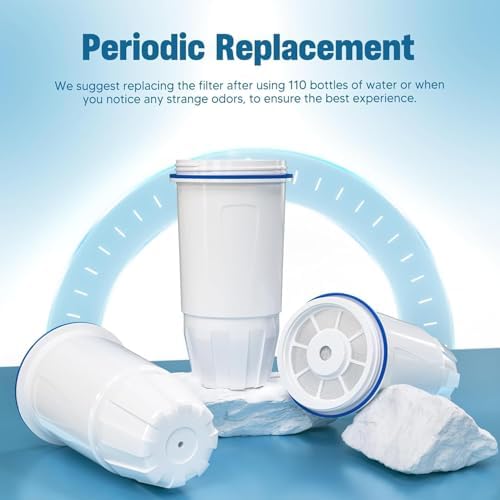 Upgraded Water Filter Replacement for Zero Pitcher and Dispenser ZR-001 ZR-004 ZP-006 ZR-017, Multi-Stage Filter System, Effectively Reducing Lead, Chromium, PFOA, and PFOS, Pack of 6, By DESENRUIS - Image 7