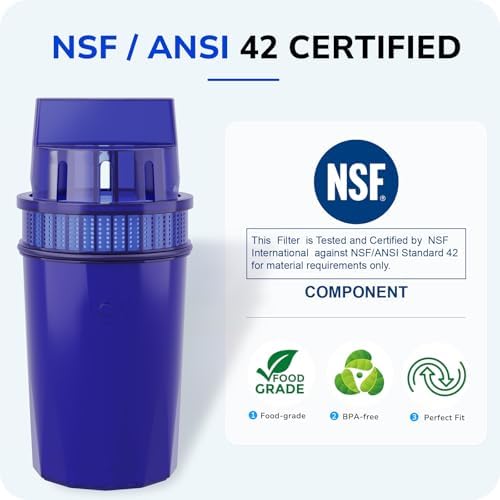 Fil-Fresh 4-Pack Water Filter Replacement for All PUR, PUR Plus Water Pitchers and Dispensers, Replace PPF900Z, NSF Certified, Advanced Version - Image 3