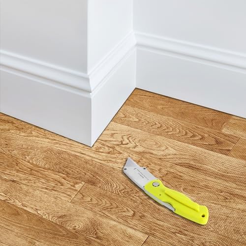 Sorbus 48Sq. Ft. Wood Grain Floor Tiles Foam Mat EVA Interlocking Mats Tile 3/8-Inch Thick Flooring Wood Puzzle Exercise Mats w/Borders - Home Playroom Basement, Apartment, Trade Show, Baby, Dance - Image 8