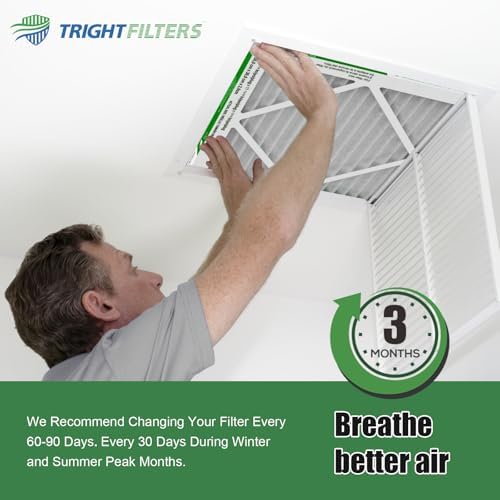 14x24x1 Air Filter 4 Pack, MERV 8 Pleated Dust Defense Air Filters Replacement Air Conditioner HVAC AC Furnace Filter, Durable and Lightweight - Image 6