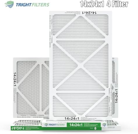 14x24x1 Air Filter 4 Pack, MERV 8 Pleated Dust Defense Air Filters Replacement Air Conditioner HVAC AC Furnace Filter, Durable and Lightweight - Image 9