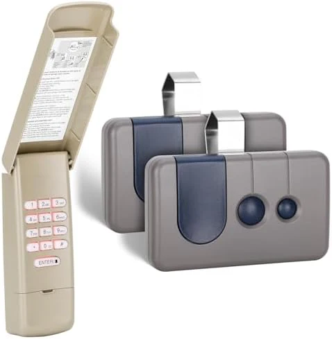 2 for Sears Craftsman Garage Door Remote 53680 139.53680 53681 139.53681 HBW1255 971LM, for RED/ORANGE Learn Button ONLY(1997-2005)1 for Garage Door Opener Keypad,877max G940EV-P2 CMXZDCG440 Universal
