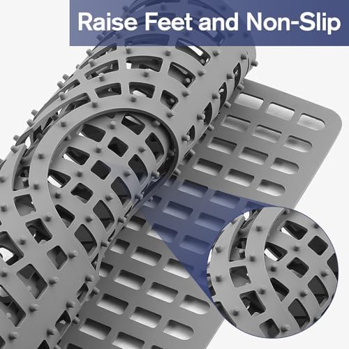Silicone Sink Protector 26"x14" Center Drain Hole, Heat Resistant Non-slip Dishwasher Suitable, Large Mat for Bottom of Farmhouse Kitchen Stainless Steel Sink(Grey) - Image 5