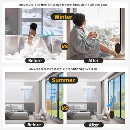Weather Stripping Door Seal,Weather Stripping,Soundproof,Cold Insulation,High Density CR Foam Insulation Tape for Door, Front Door Frame, Windows,Sliding Door (Black, 1 in x 1/2 in x 13Ft) - Image 5