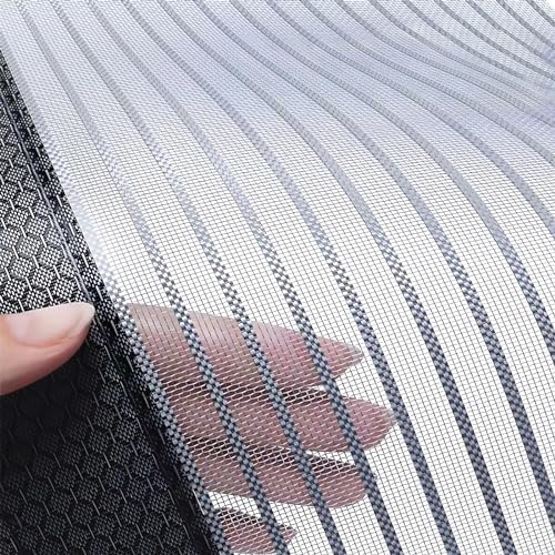 Heavy Duty Door Screen Magnetic Closure, LOVIGA Thickened Fiberglass Screen Door Mesh, Self Sealing, Tear Resistant, Easy Assemble, Fine Mesh Keep Bugs Out Fit Door Size 38 Inch X 82 Inch