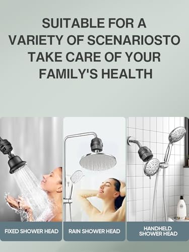 Cobbe HD HEAVY DUTY High Output Shower Filter – 99% REMOVAL Shower Head Filter for Hard Water, Heavy Metals, Chlorine and Harmful Substance, Improve your skin and hair - Oil Rubbed Bronze - Image 4