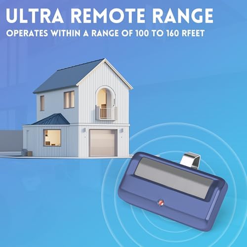 2 for Chamberlain Craftsman Garage Door Opener Remote 891LM 971LM Universal,Blue - Image 4