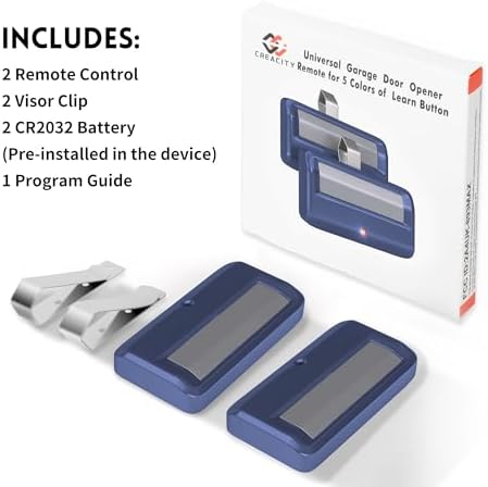 2 for Chamberlain Craftsman Garage Door Opener Remote 891LM 971LM Universal,Blue - Image 6